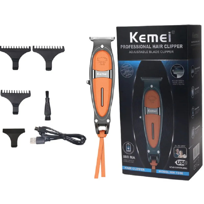 Kemei KM-1946 — Tondeuse à cheveux professionnelle pour hommes