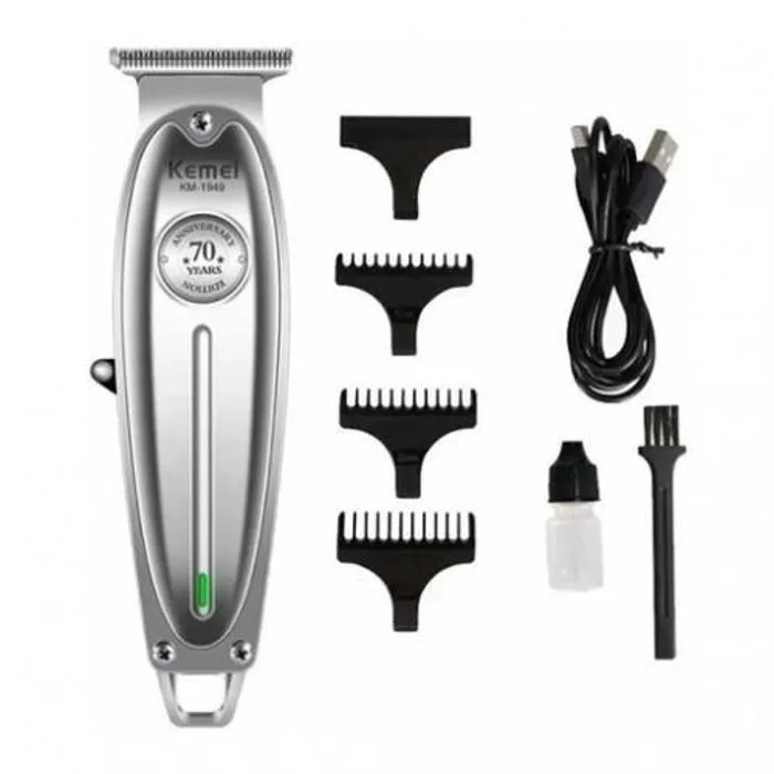 Kemei KM-1949 — Tondeuse à Cheveux Homme de Charge Rapide, Coupeur Professionnel en Métal — Vue 2