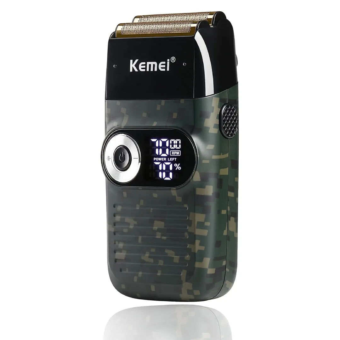 Kemei KM-2027 — Tondeuse Rasoir électrique rechargeable des hommes, Coupe-barbe — Vue 3