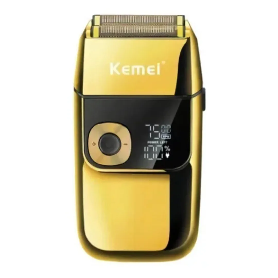 Kemei KM-2028 — Rasoir Électrique avec Double Tête et Écran LCD — Vue 4