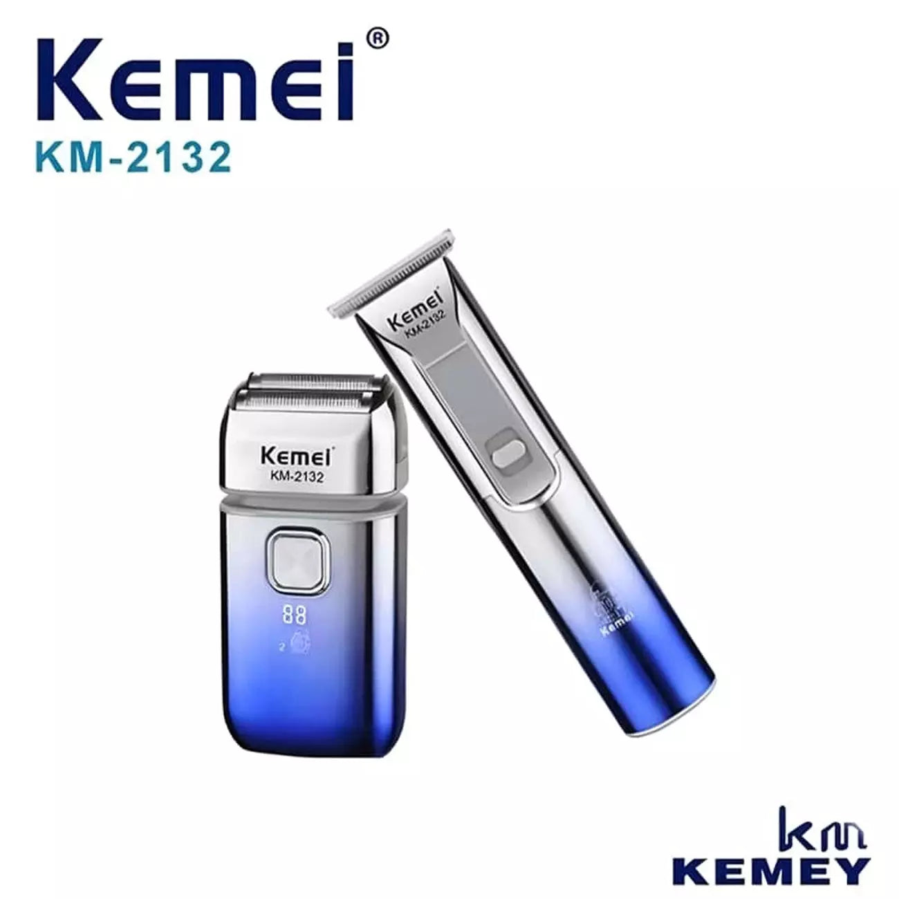 Kemei KM-2132 — Ensemble professionnel de tondeuse à cheveux — Vue 4