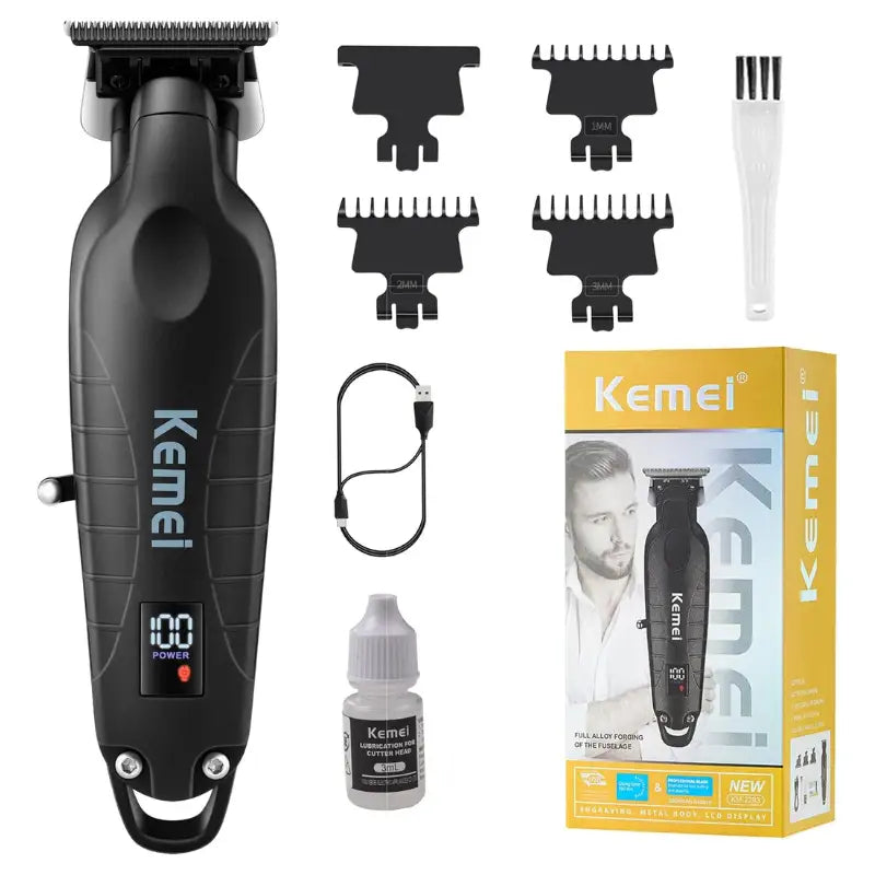 Kemei KM-2293 — Tondeuse à Cheveux Professionnelle Sans Fil — Vue 2