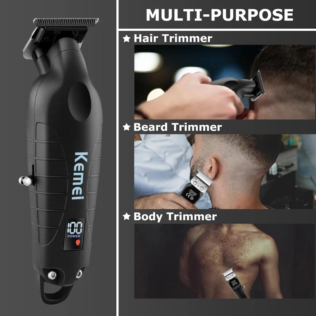 Kemei KM-2293 — Tondeuse à Cheveux Professionnelle Sans Fil — Vue 4