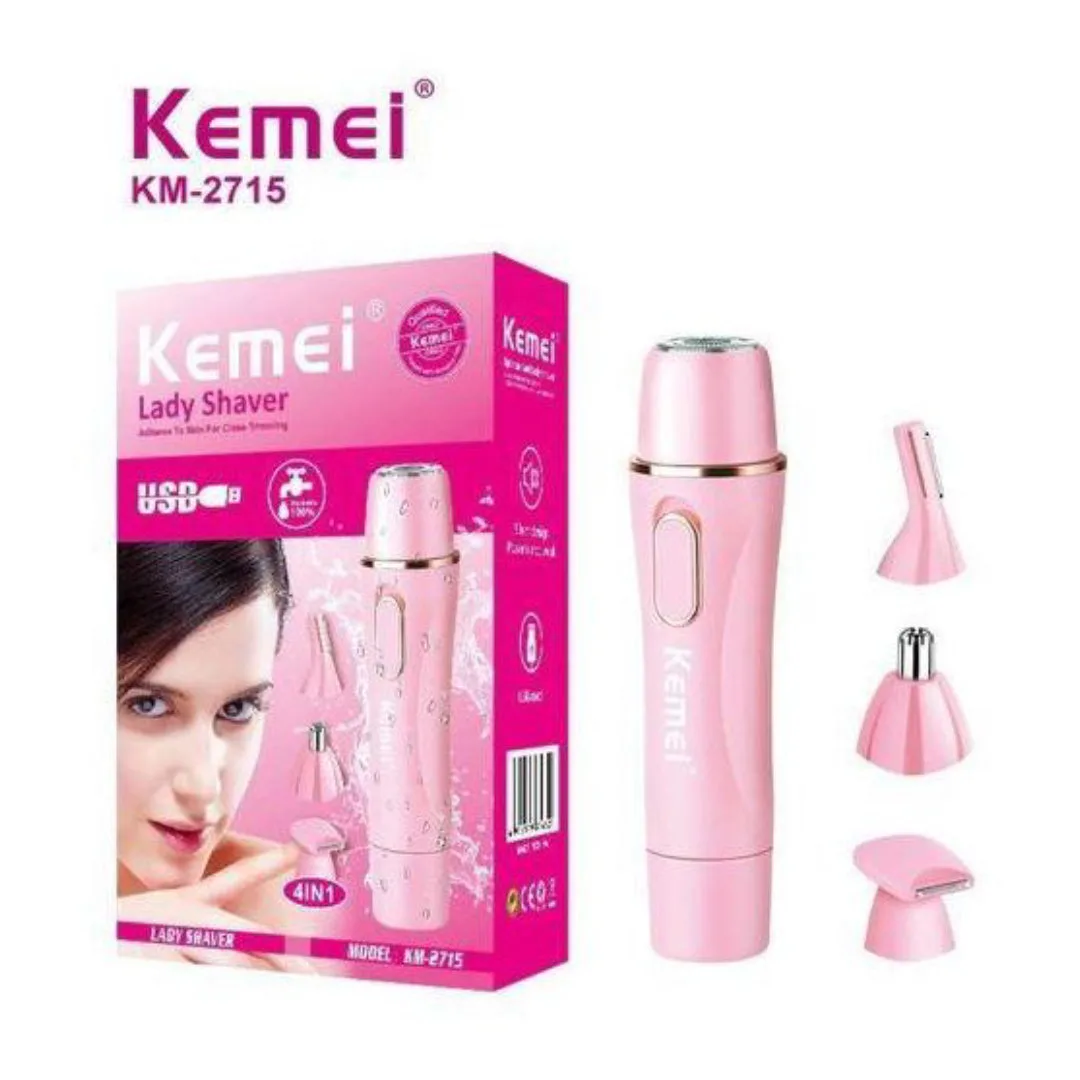 Kemei KM-2715 — Rasoir électrique Multifonction 4 en 1 tondeuse rechargeable — Vue 2