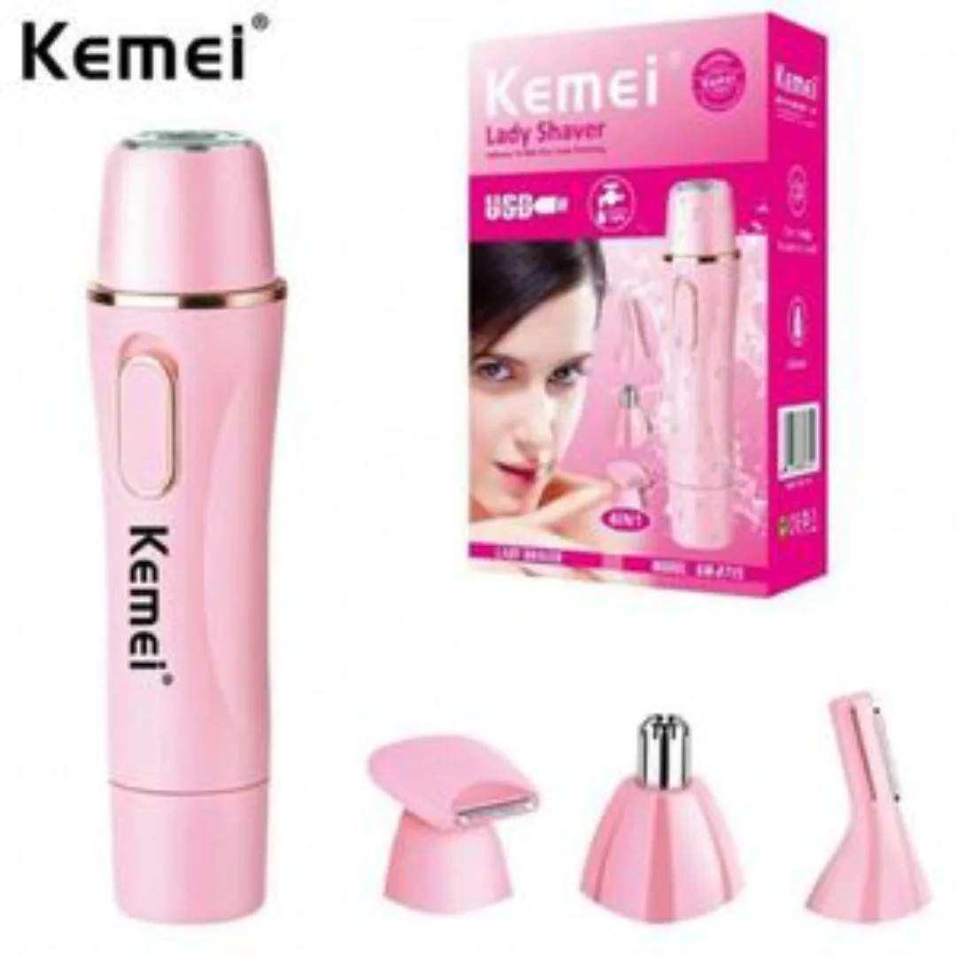 Kemei KM-2715 — Rasoir électrique Multifonction 4 en 1 tondeuse rechargeable — Vue 3