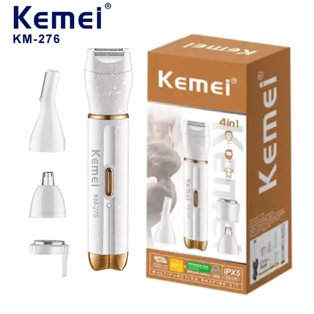 Kemei KM-276 — Épilateur électrique rechargeable pour femmes