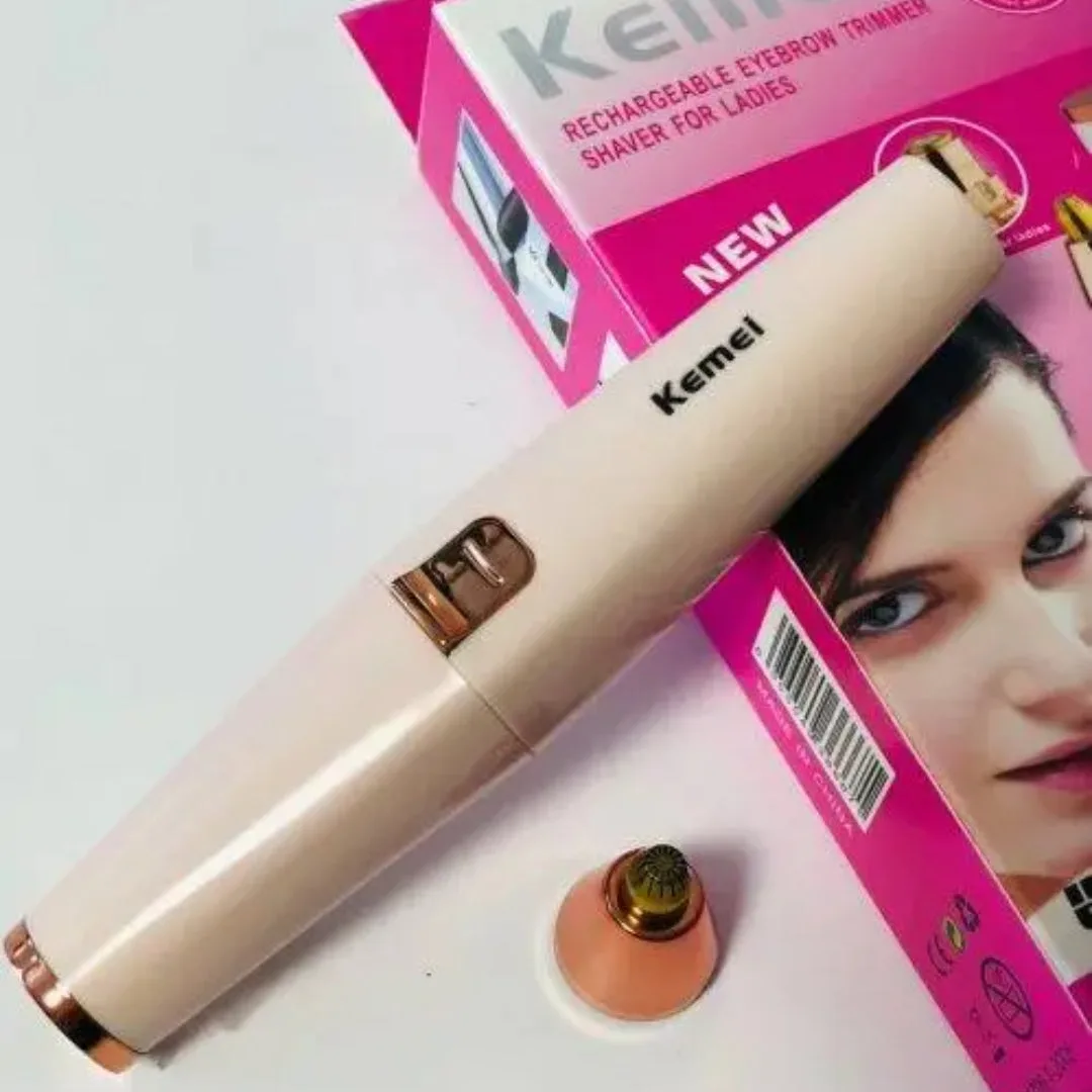Kemei KM-6667 — Épilateur 2 in 1 visage femme rechargeable Tondeuse visage facile à utiliser — Vue 2