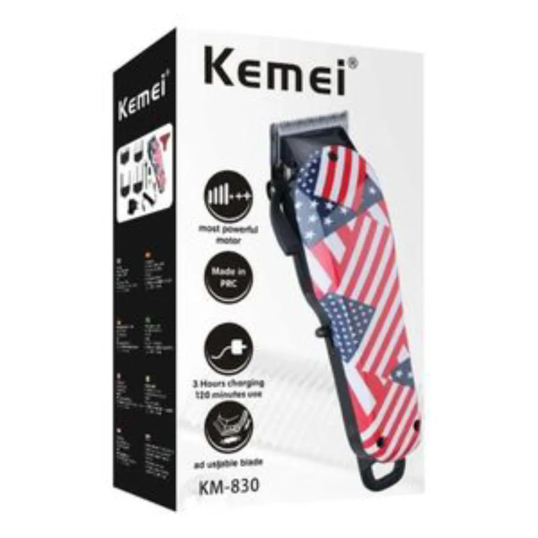 Kemei KM-830 — Tondeuse professionnelle pour les cheveux