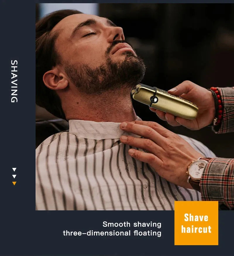 Kemei KM-870 — Rasoir électrique professionnel pour homme, mini rasoir, portable, 2 lames — Vue 4